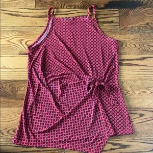 Banana Republic Faux Wrap Waist Tank Top